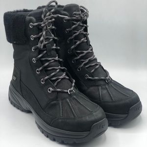 UGG Yose Fluff Hiker Water & Snow Leather Treated Boots